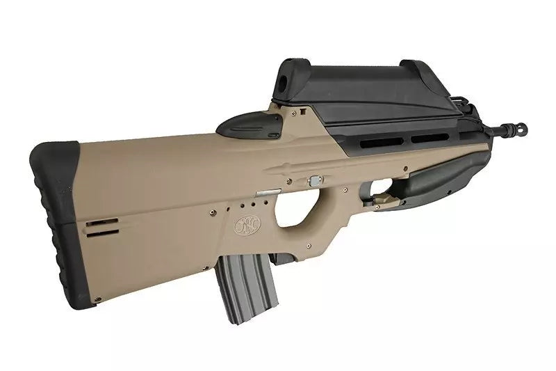 FN F2000 assault rifle replica with scope - tan