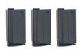 Set of 3 Mid-Cap 160 BB SCAR-H Magazines - Black