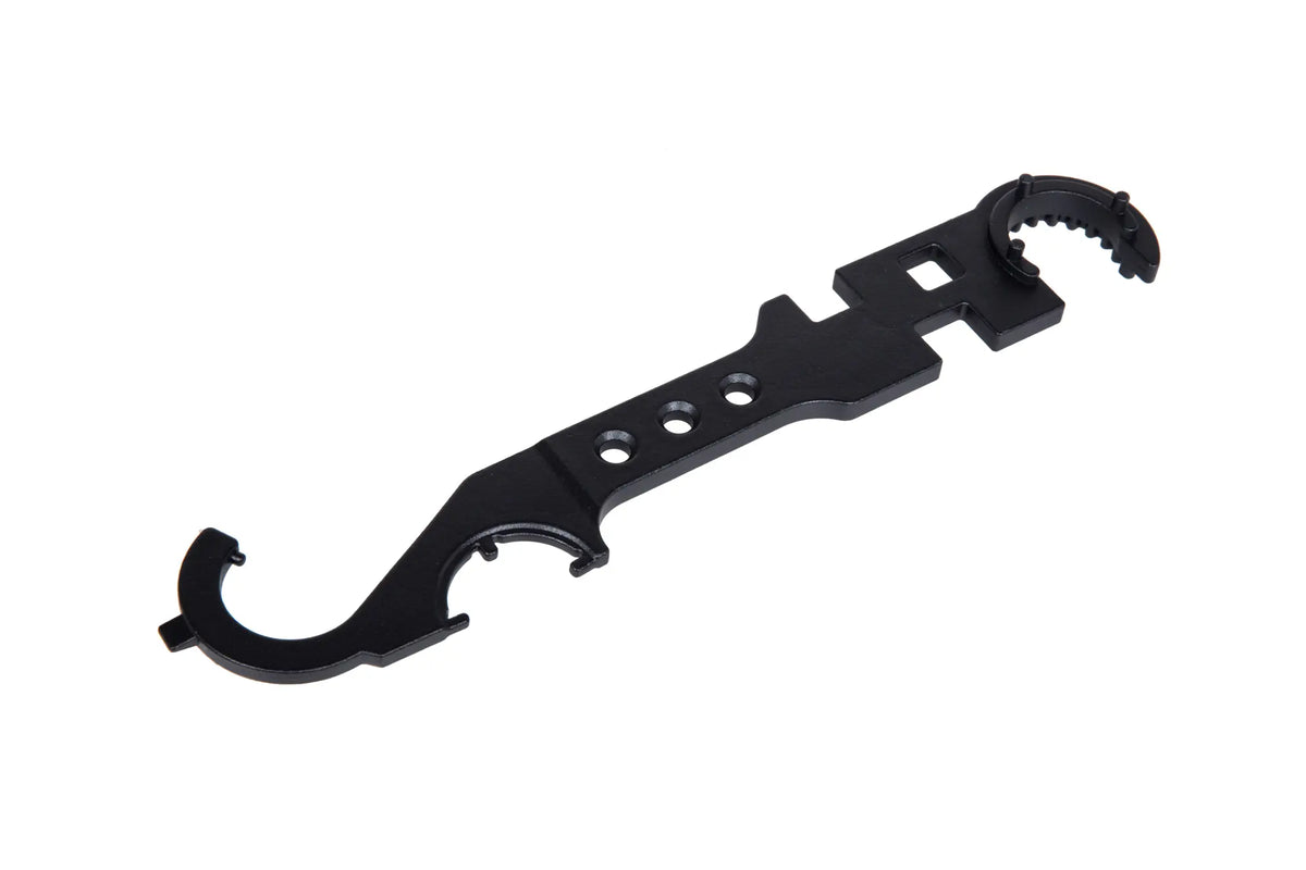 Multi-functional steel spanner