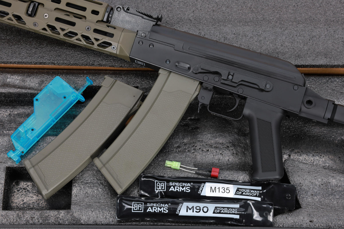 KPYK AK SA-PJ14 PRIME BLDC AEG assault rifle - Olive