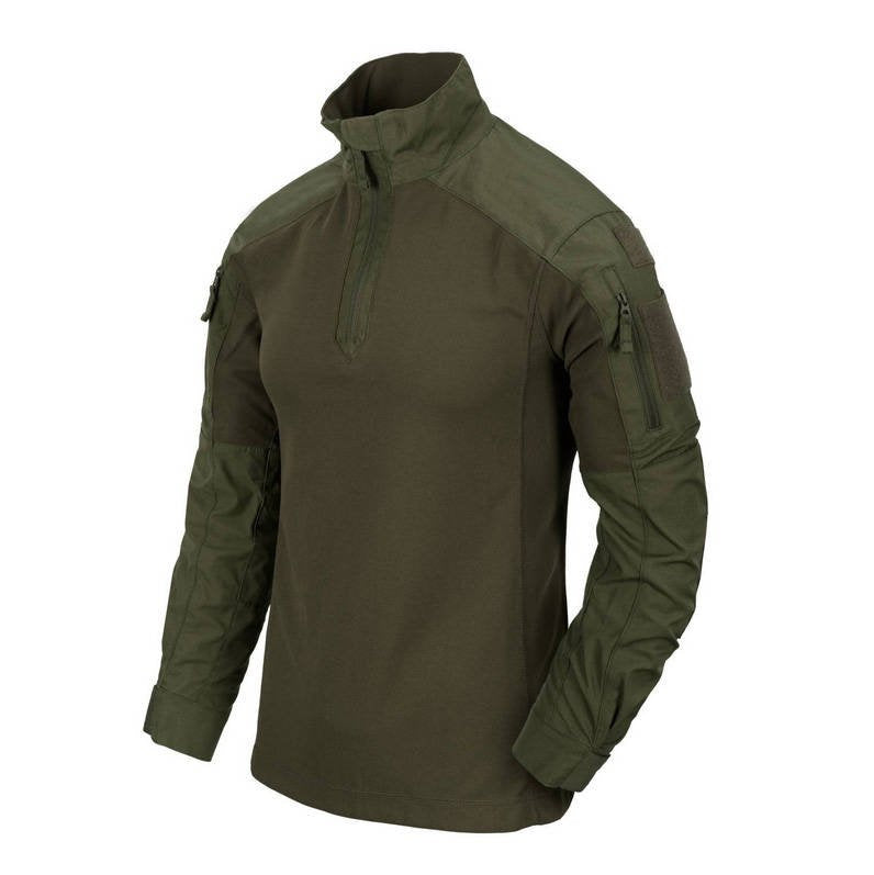 Helikon - Combat Shirt MCDU - NyCo Ripstop - Olive - BL-MCD-NR-02