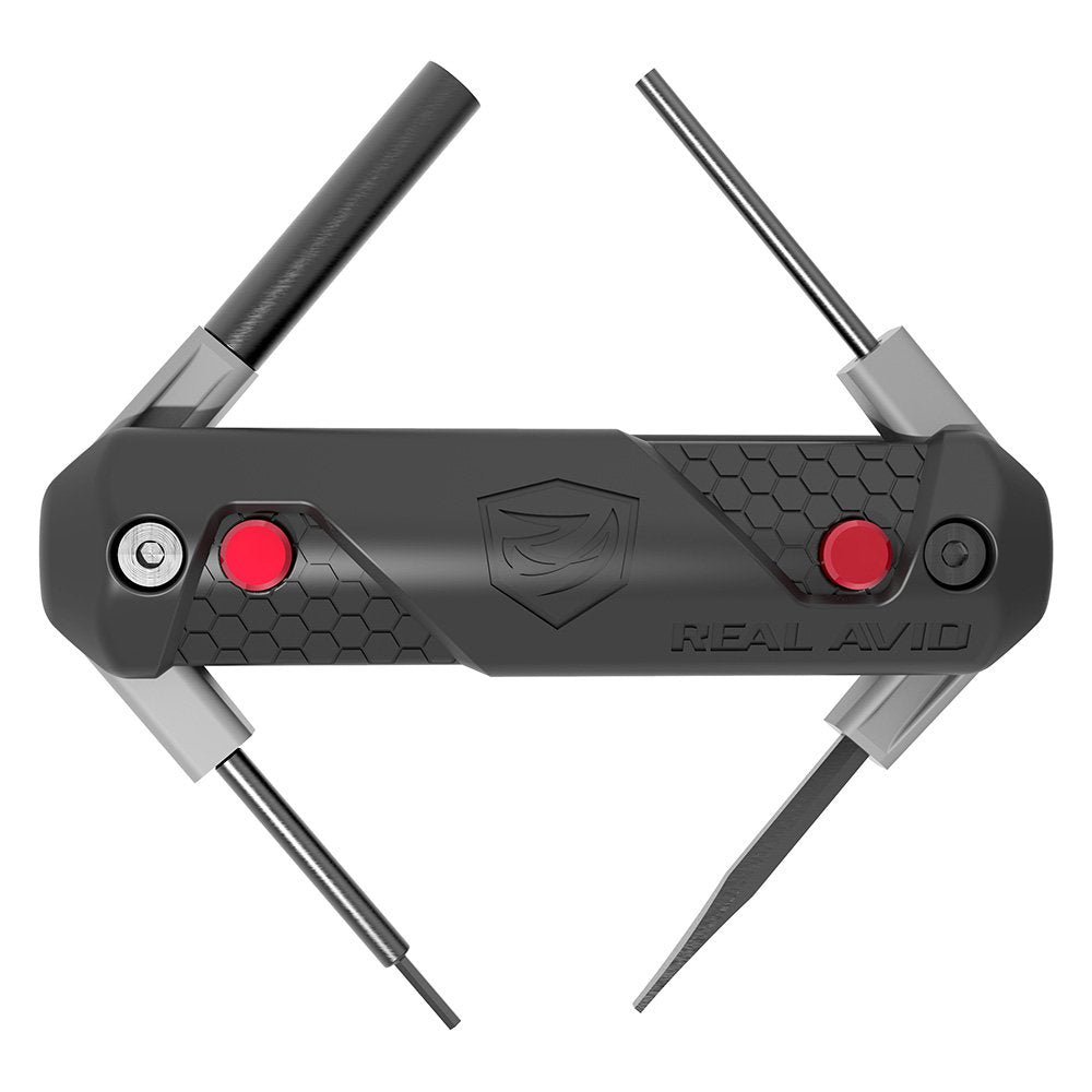 Real Avid - 4-in-1 Tool For Glock Pistols - Black - AVGLOCK41