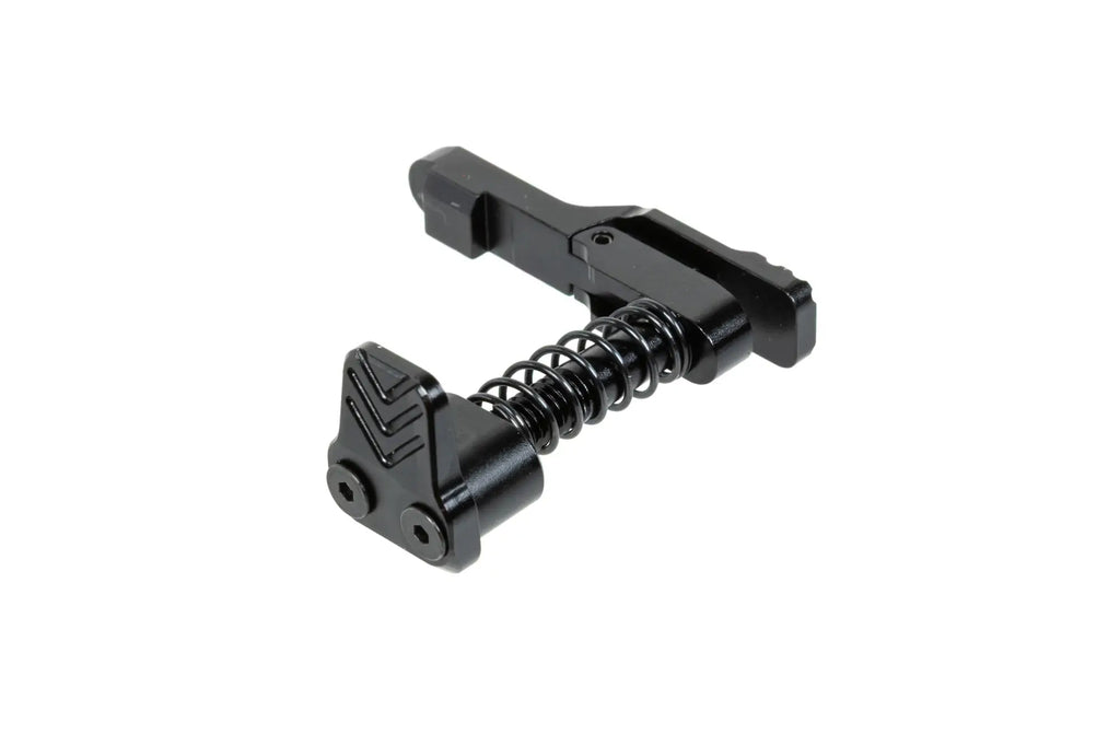 Aluminium Maxx Model Advanced type A magazine release for MTW M4 replicas Black