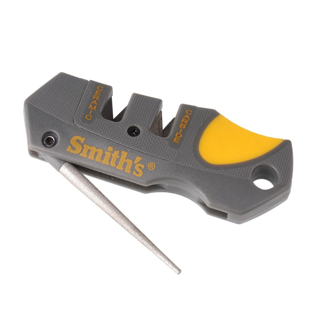 Smith's - Pocket Pal Knife Sharpener - Gray / Yellow - 50918