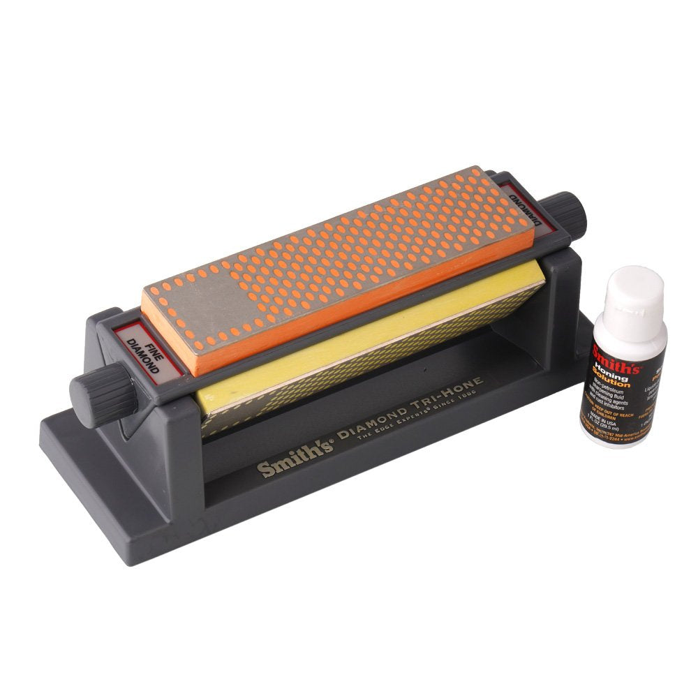 Smith's - Diamond Tri-Hone Three Stone Sharpening System - 6" - 50380