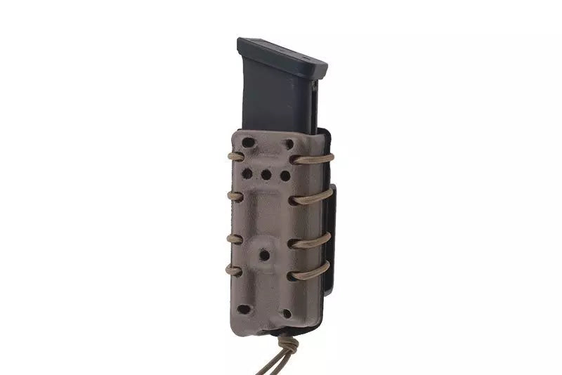 SMC Pistol Magazine Pouch with flocking (QD belt)  - dark earth