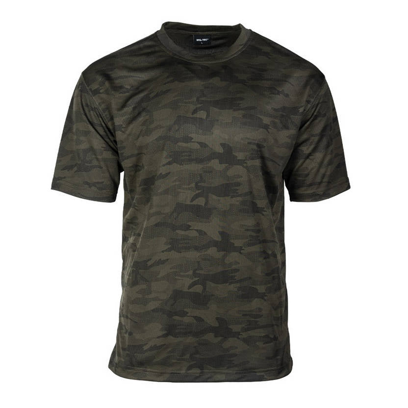 Mil-Tec - T-shirt Thermoactive - Woodland - 11013520