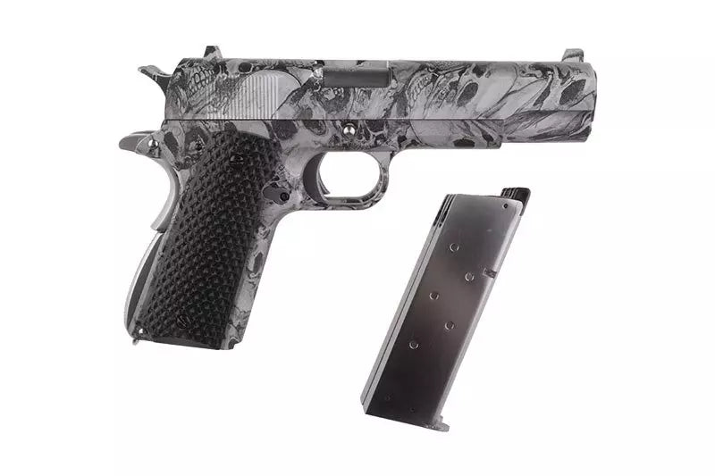 AW-MX0100 Double Barrel Pistol Replica