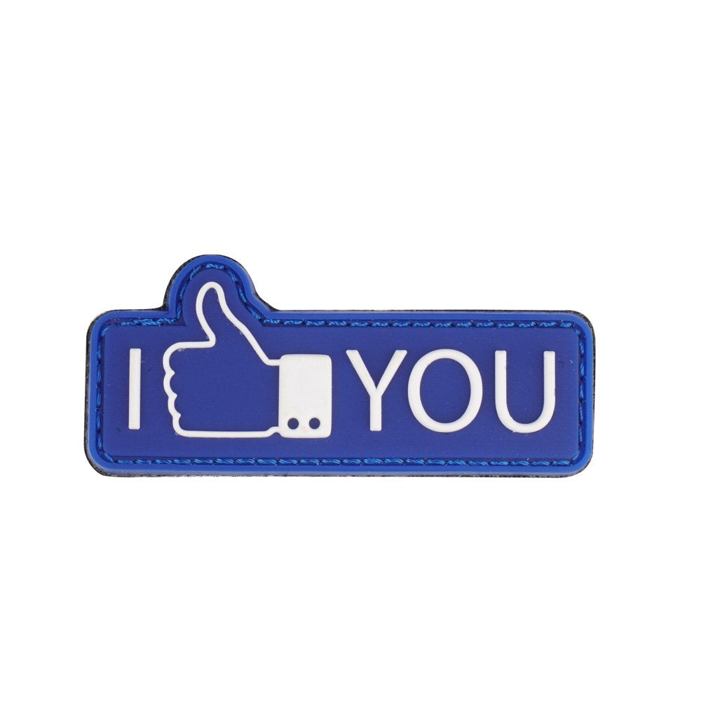101 Inc. - 3D Patch - I Like You - Blue - 444130-7348