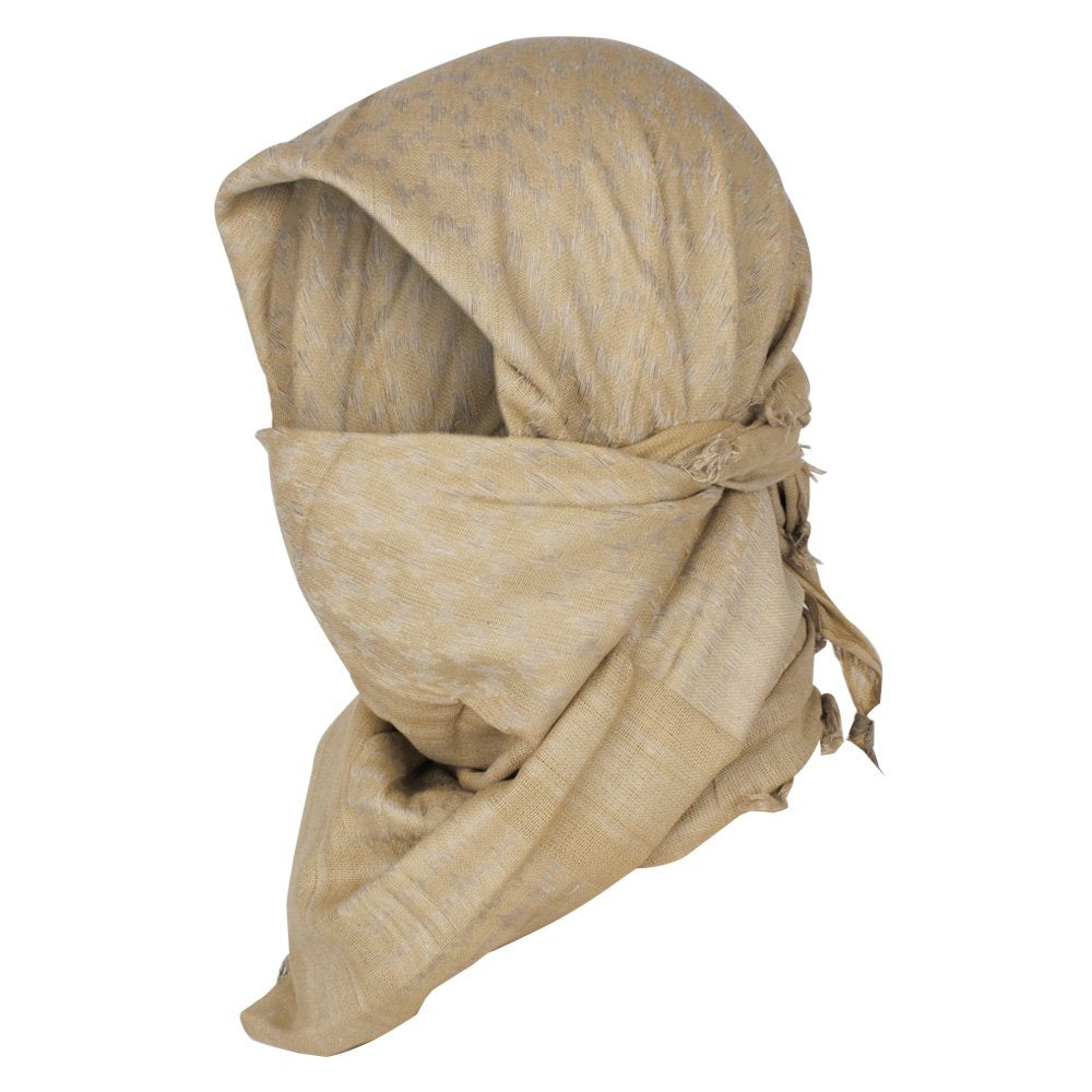 Mil-Tec - Head Scarf Shemagh Arafat - 100% Cotton - Coyote Brown - 12612000