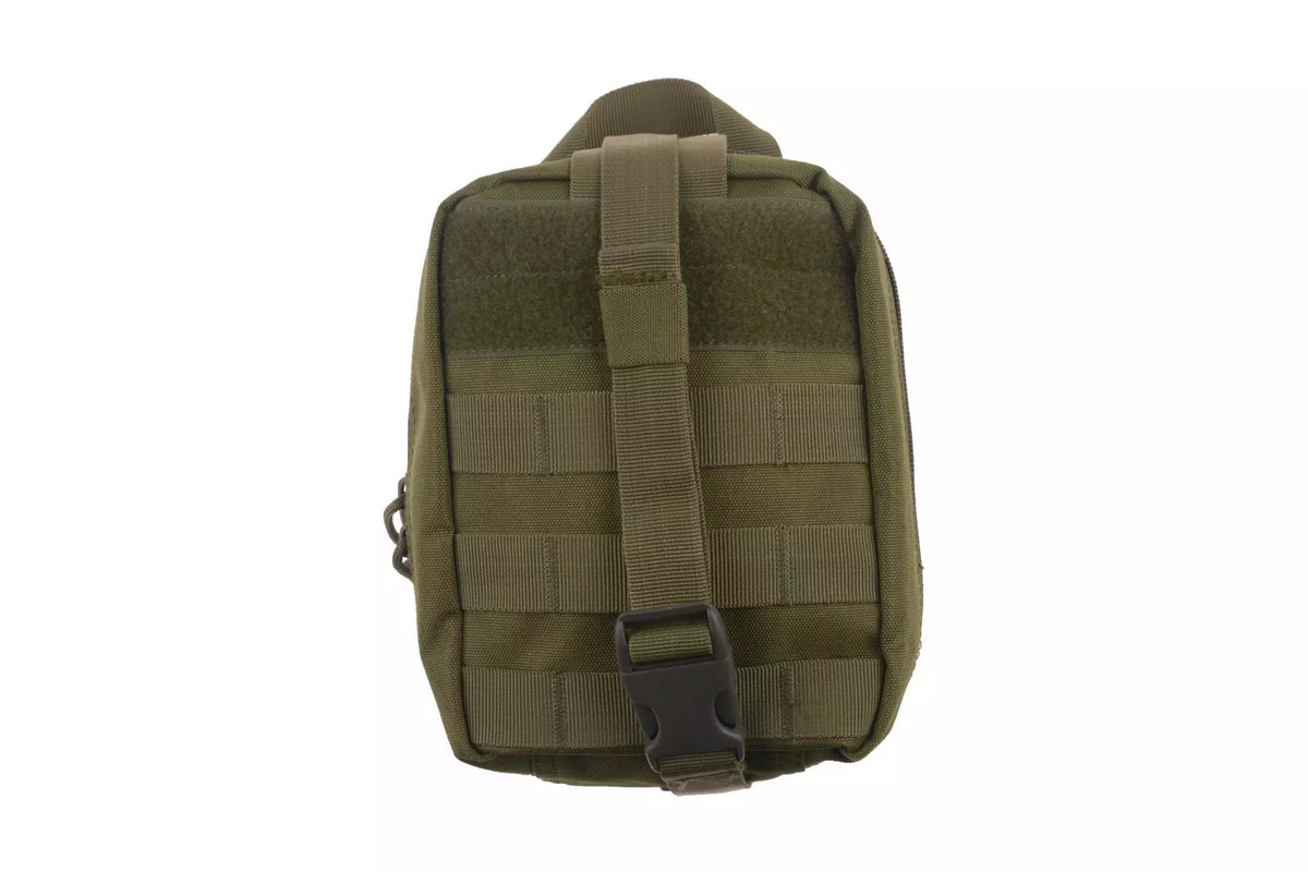 MOLLE ripped first aid kit - olive green