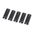 Strike Industries - SIEGEN Rail Covers for M-LOK - 5 pcs - Black - SI-SIEGEN-COVER-BK