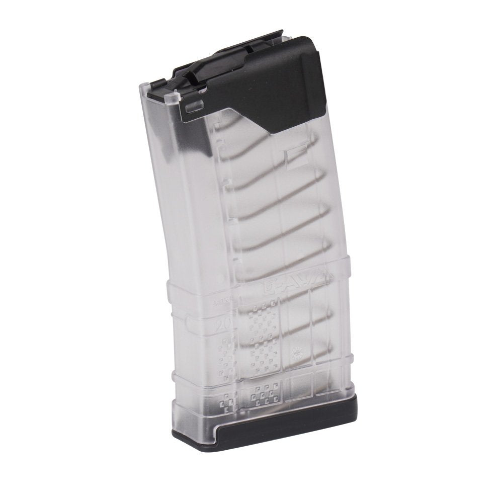 Lancer - L5AWM 20 Magazine - 5.56x45mm / .223 - Translucent Clear - L5AWM20