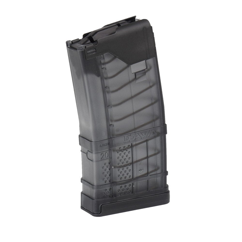 Lancer - L5AWM 20 Magazine - 5.56x45mm / .223 - Translucent Smoke - L5AWM20