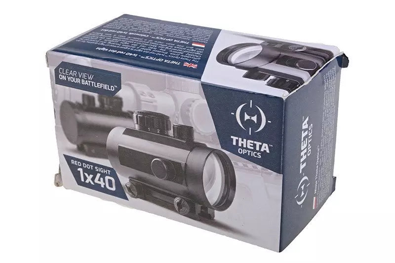 Red Dot 1x40 Reflex Sight Replica - Black