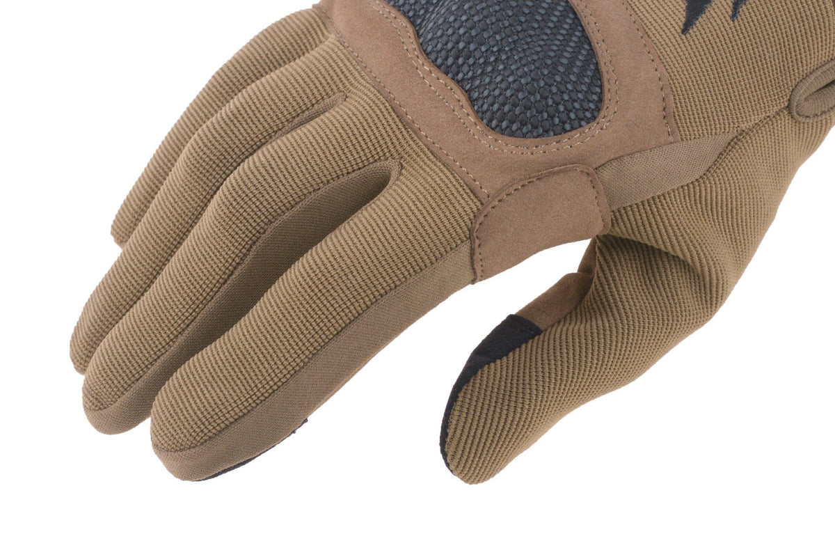Armored Claw Shield Tactical Gloves - Tan