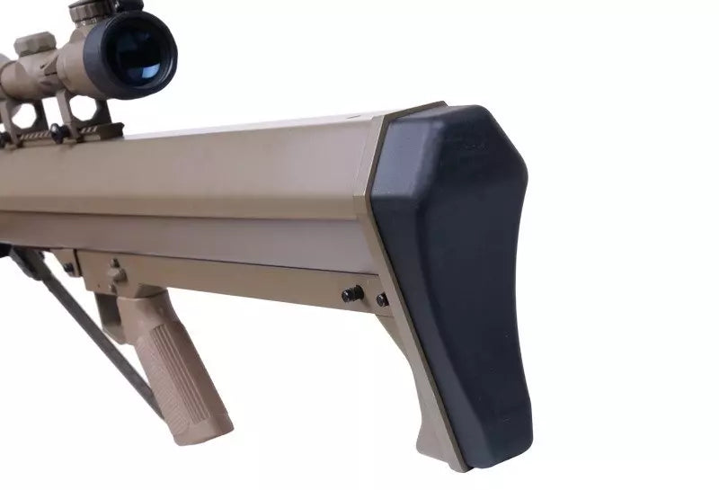 SW-01 sniper rifle replica (with scope) - tan