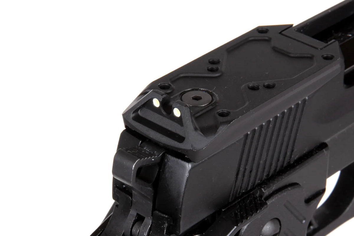 ICS Hi-Capa Challenger CO2 pistol replica Black