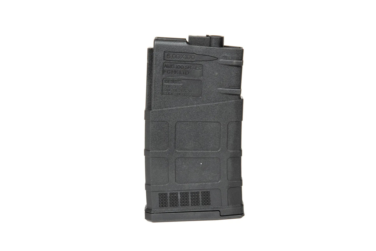 100 BB's Mid-Cap Magazine for AR308/SR25 - Black