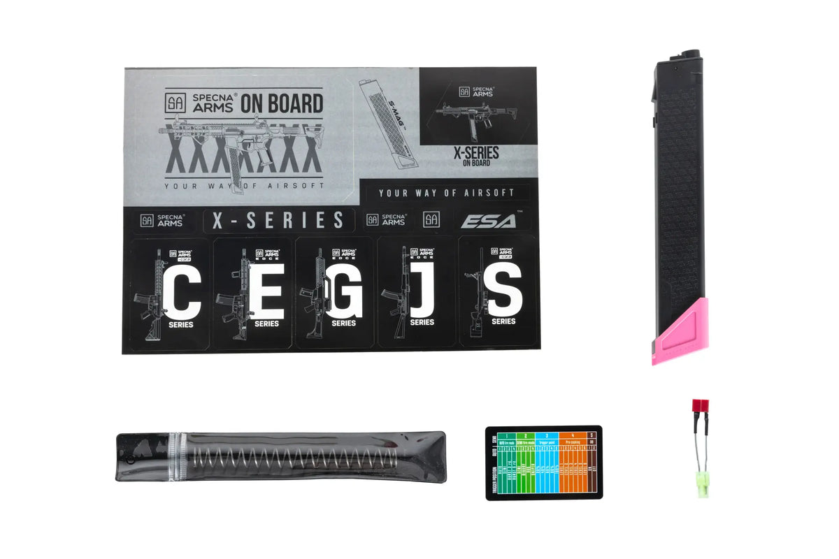 Specna Arms SA-FX02 FLEX™ Gen.2 HAL ETU Pink airsoft Carbine