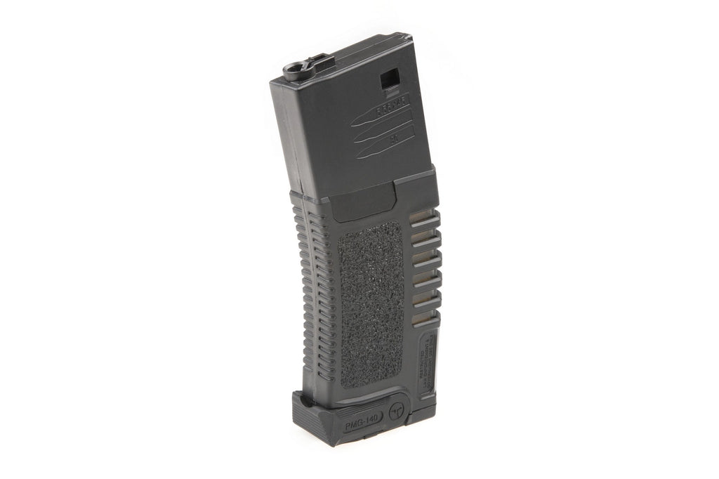 140rd PMG mid-cap magazine for M4/M16 type replicas - black