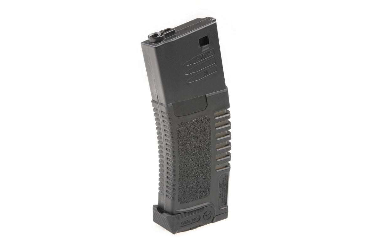 140rd PMG mid-cap magazine for M4/M16 type replicas - black