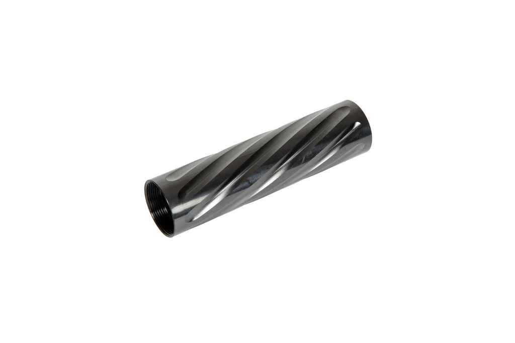 Grooved steel cylinder for SRS replicas