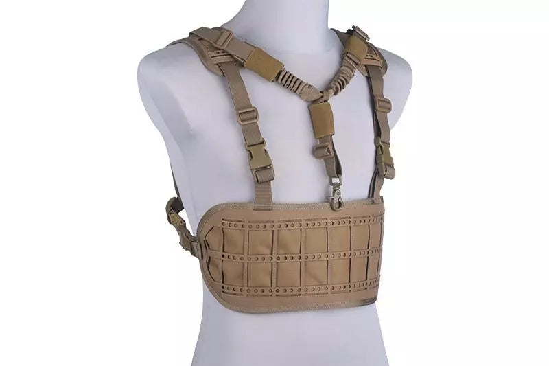 Dynamic Laser-Cut Tactical Vest - Tan
