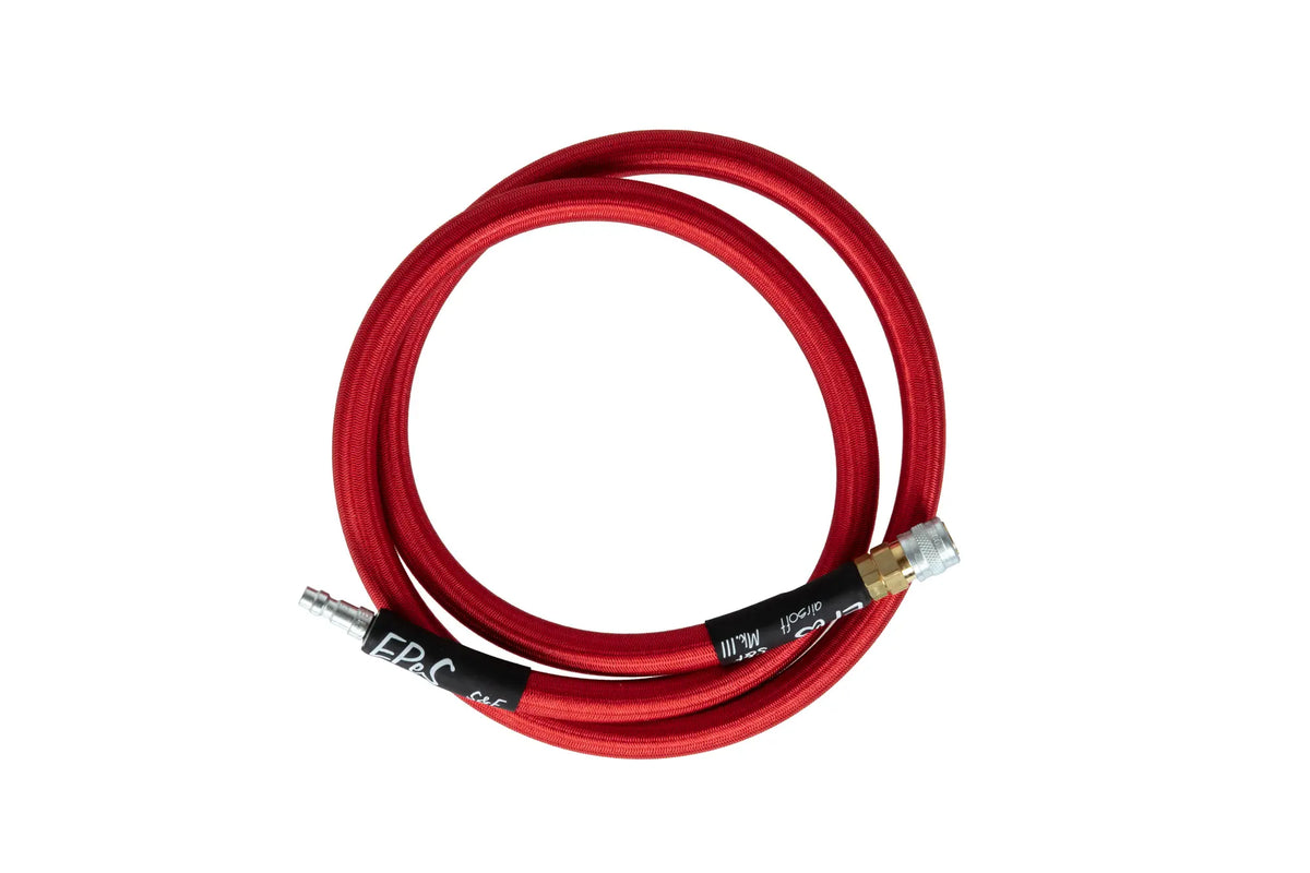 HPA S&F Hose Mk.III with braided cover 115 cm - Red