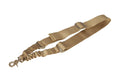 1-Point Tactical Sling - Bungee, coyote brown