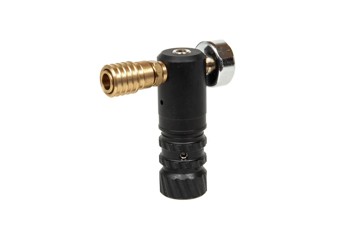 HRR Regulator with QD US fitting and side manometer (max 250psi)