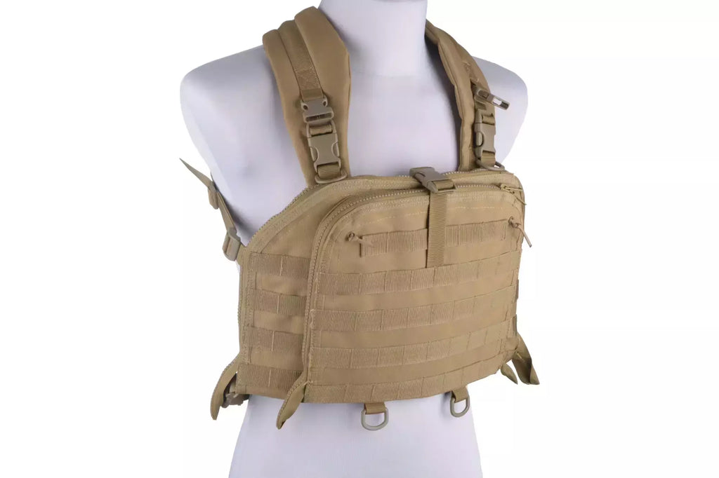 Navigator Chest Rig Tactical Vest - tan