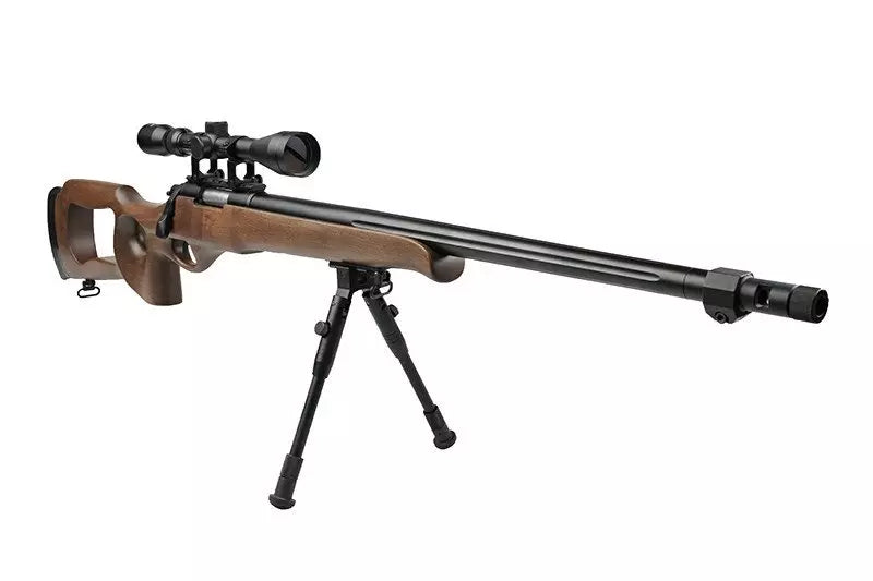 MB09D sniper rifle replica - with scope and bipod