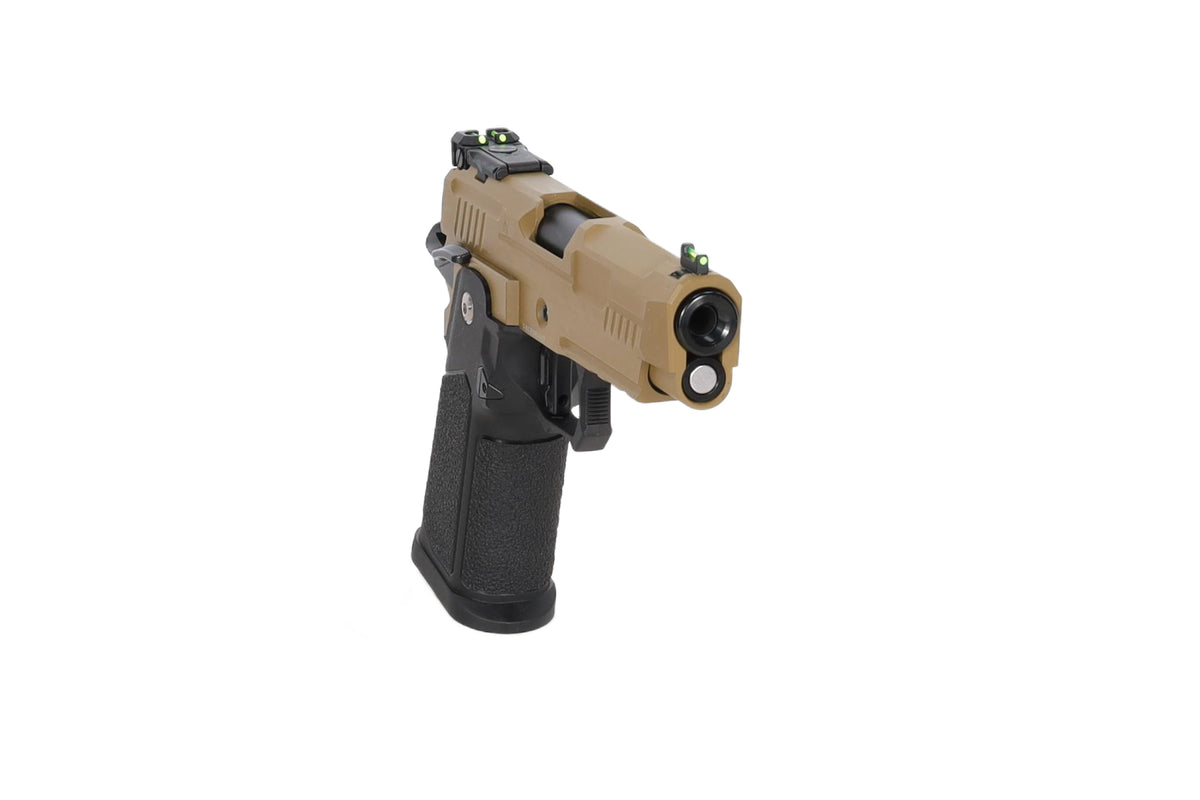 Arcturus Hi-Capa Vanguard 4.3" Gun GBB - Half-Tan