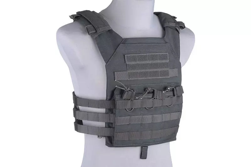 Rush Plate Carrier Tactical Vest - Primal Grey