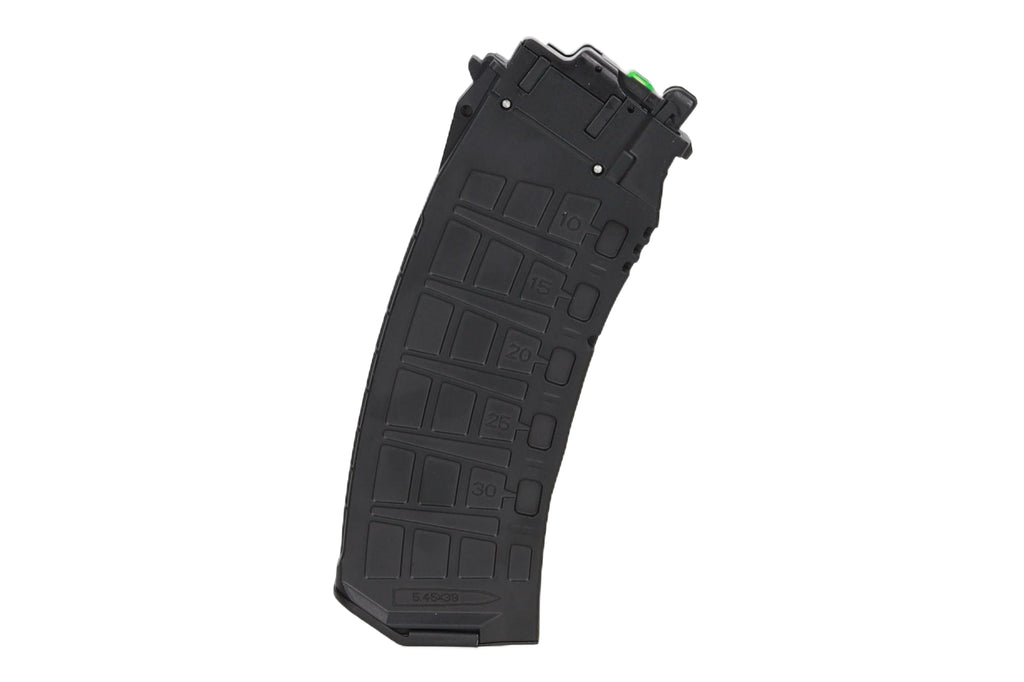 Specna Arms AK low-cap 35 round green gas magazine for SA-J21/22 GBBR - Black