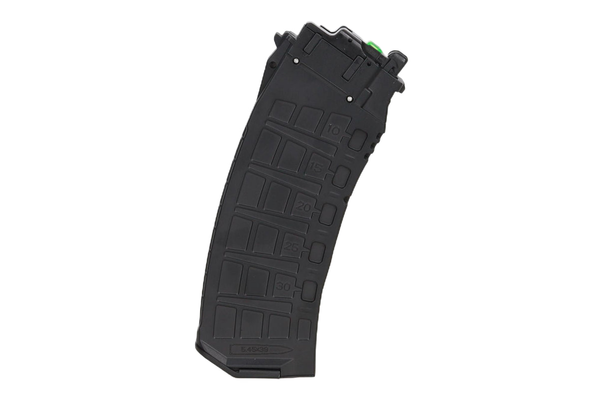 Specna Arms AK low-cap 35 round green gas magazine for SA-J21/22 GBBR - Black