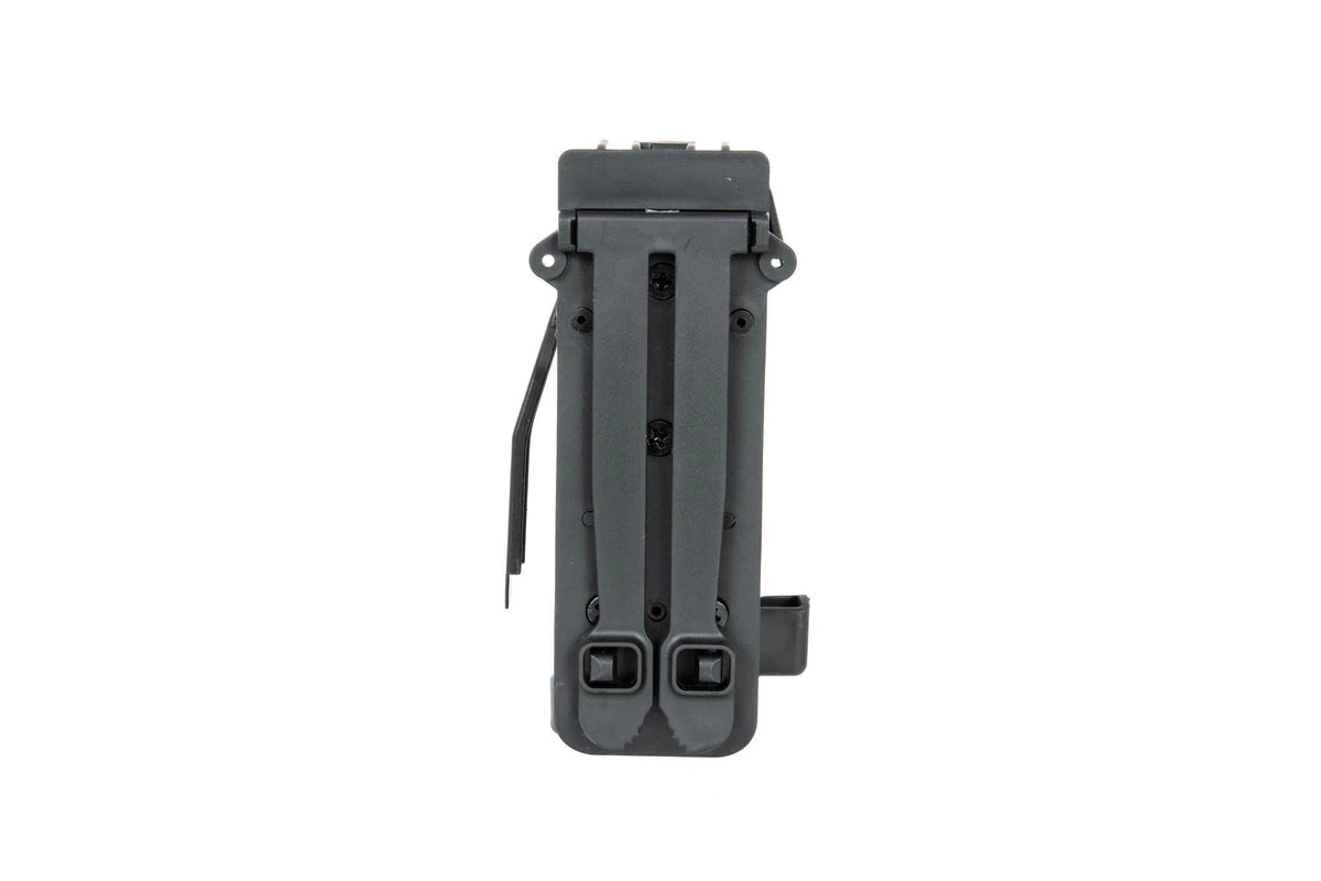 Dummy Smoke Grenade with pouch - black