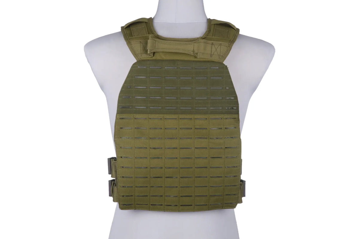 Laser-Cut Plate Carrier Tactical Vest - Olive Drab