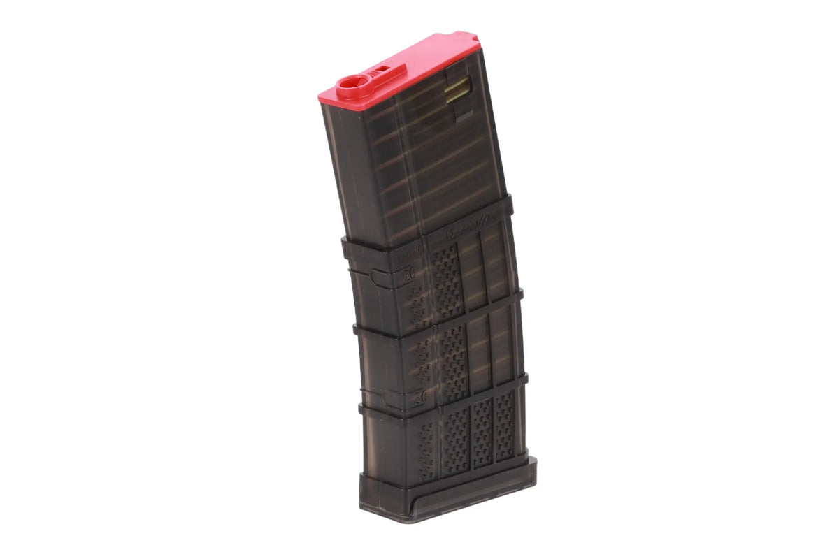 King Arms x Lancer L5AWM mid-cap 250-BB magazine for M4/M16 type replicas