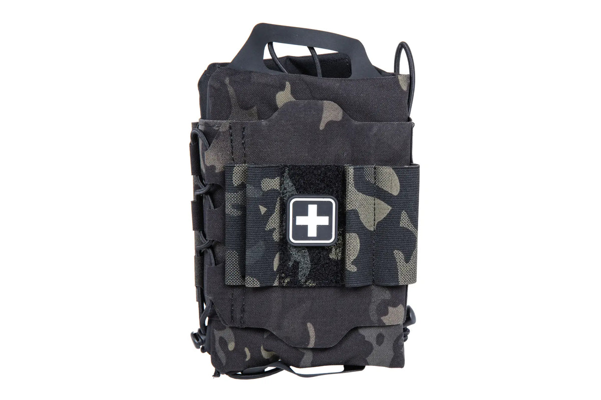 Tactical tear-off first aid kit with Velcro Wosport MultiCam Black