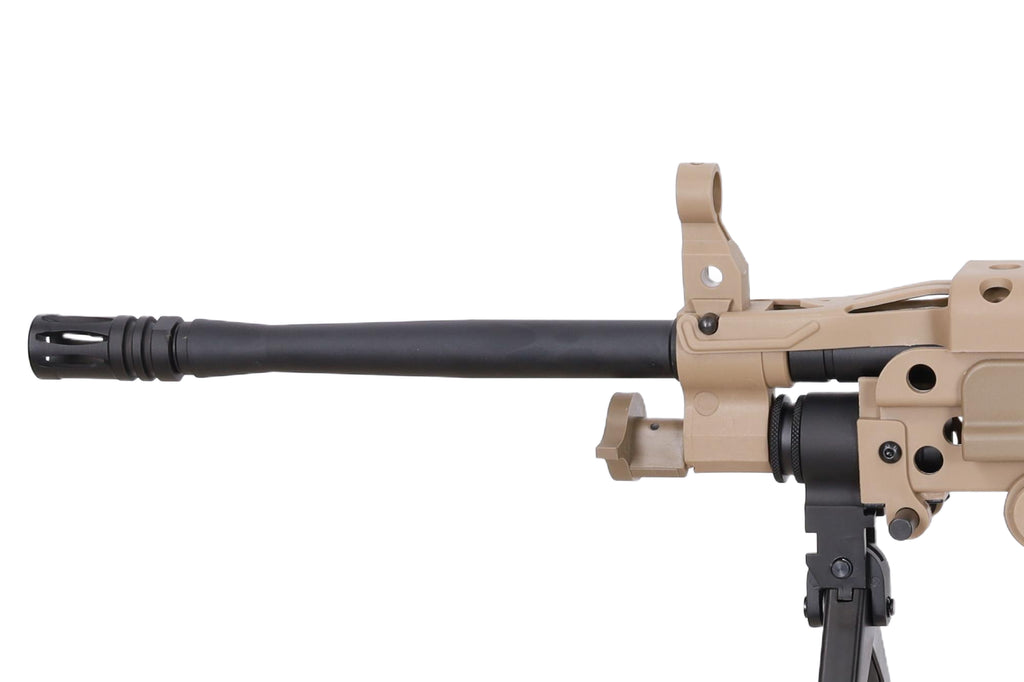 FN HERSTAL M249 MK2 CORE machine gun AEG -Tan