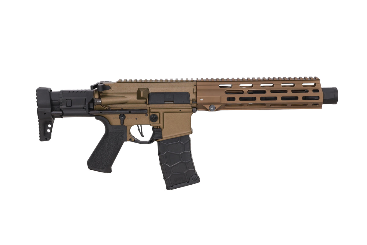 Vega Force Company M4/AR15 Avalon Calibur II CQC Assault Rifle AEG 9" Half-Tan - OUTLET