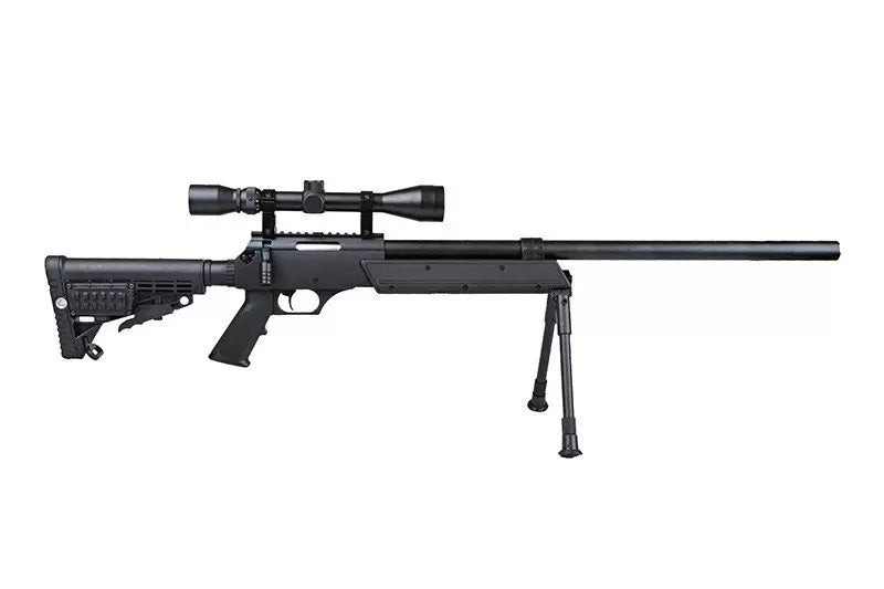 MB13D sniper rifle replica with scope and bipod