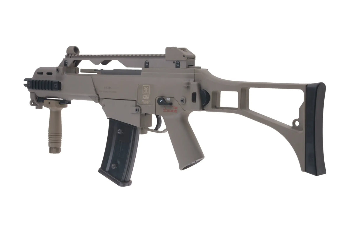 SA-G12 EBB airsoft rifle - tan