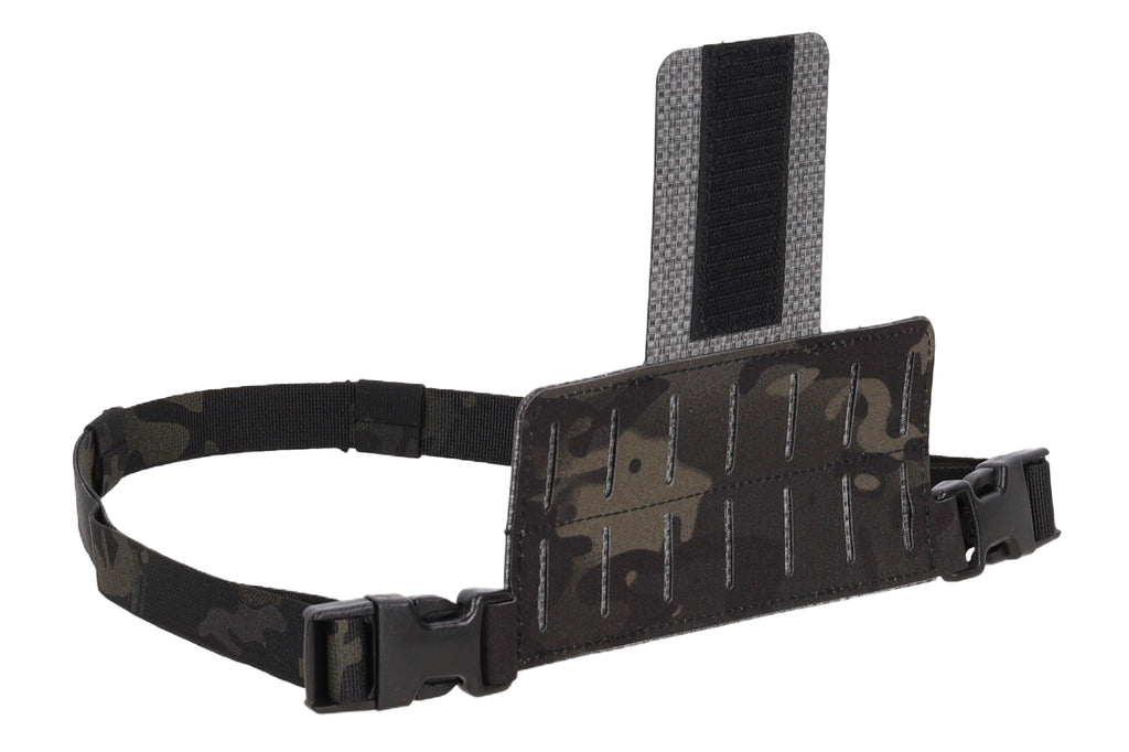 Molle panel for additional accessories Wosport MB-ACC-02 Multicam Black