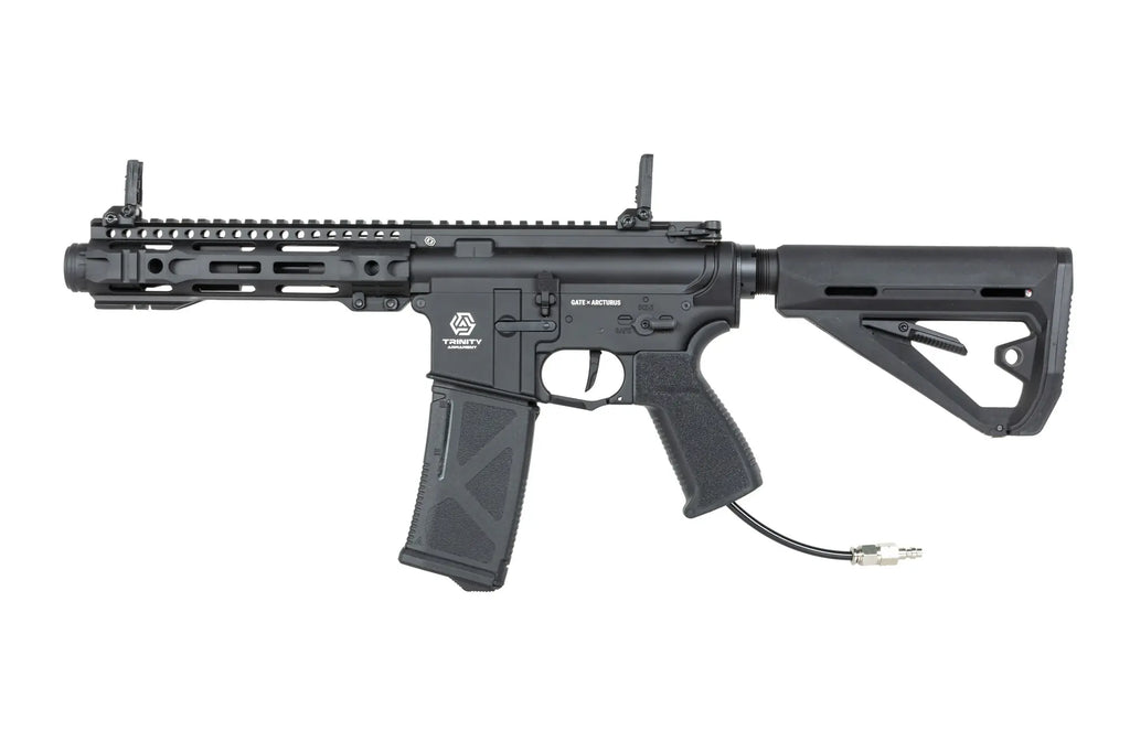 airsoft GATE x ARCTURUS Trinity Armament Alpha SBR 7.9'' HPA PULSAR D &amp; TITAN II Bluetooth® training carbine