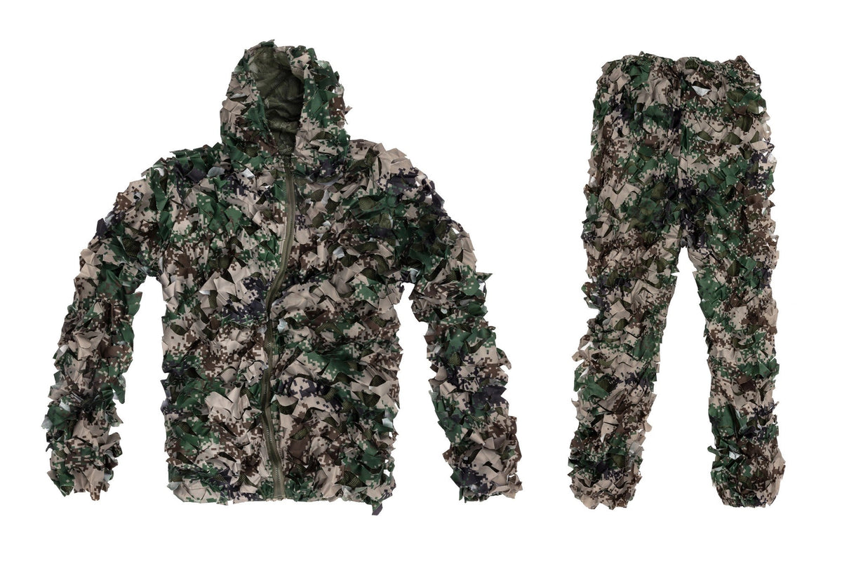 Camouflage Ghillie Suit - digital woodland