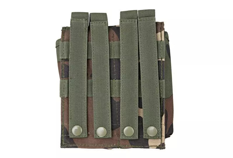 Double AK magazine pouch - woodland