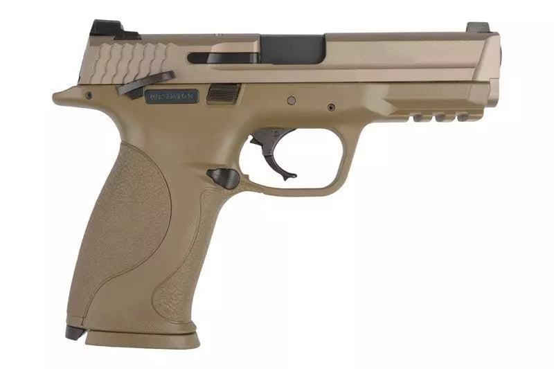 SW P9 V custom replica pistol - FDE